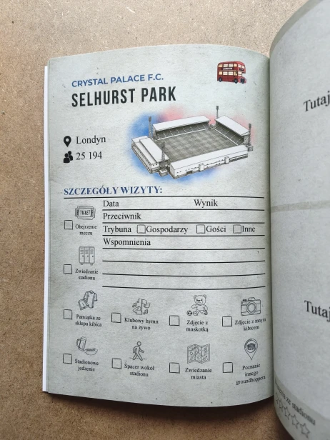 Strona stadionu w Albumie Groundhoppera
