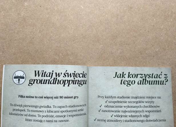 Detale wnętrza Albumu Groundhoppera